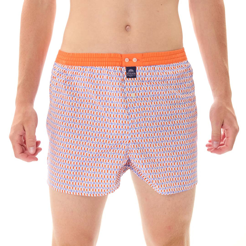 M5362 - Formes bleu & orange