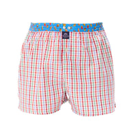M5405 - Checkered red & blue