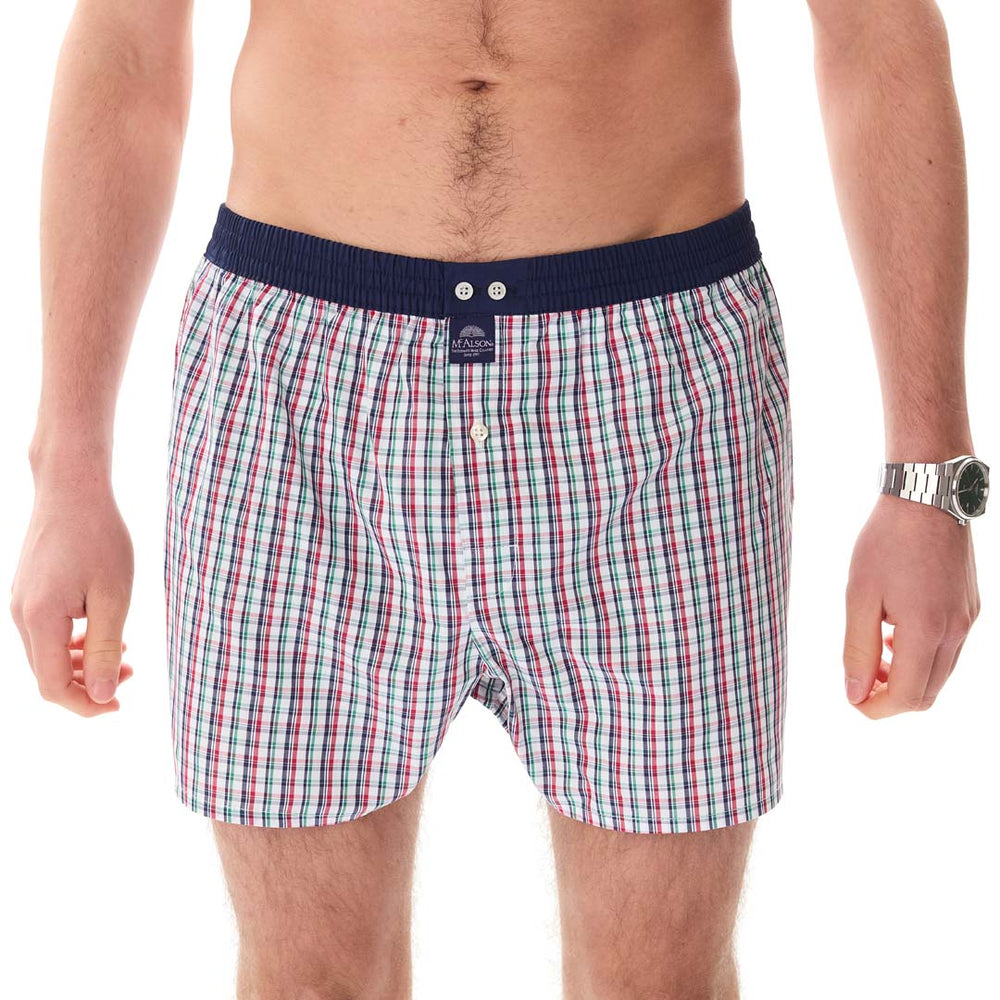 M5407 - Checkered navy & white