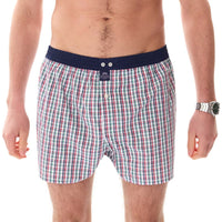 M5407 - Checkered navy & white