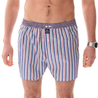 M5408 - Rayure bleu & blanc