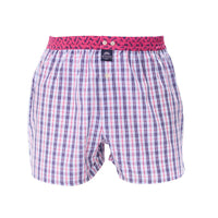 M5413 - Tartan blu & rosa