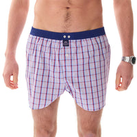 M5415 - Tartan blu & rosso