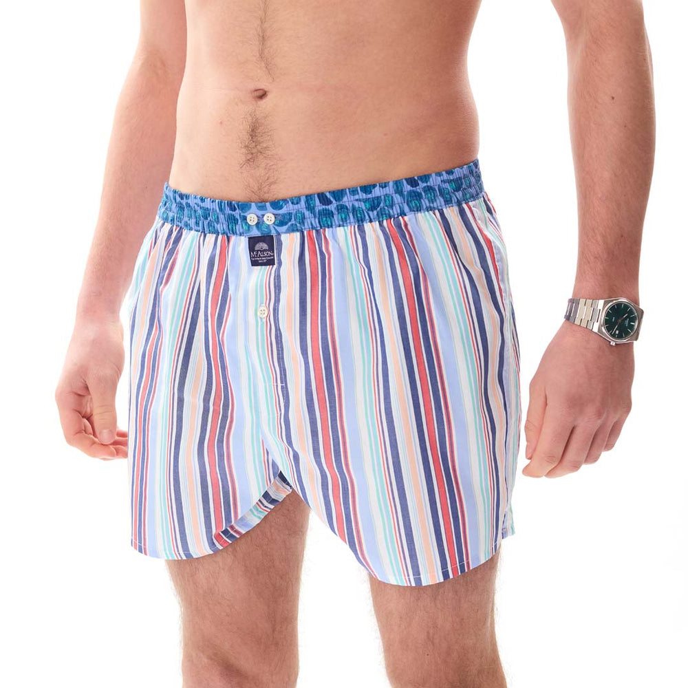 M5420 - Striped blue multi