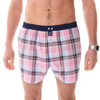 M5432 - Madras blu & rosa