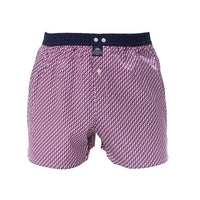 M5441 - Geometric pink & navy