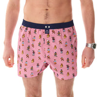 M5445 - Alpine Bear pink