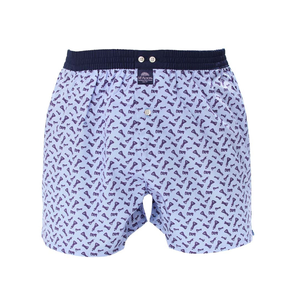 M5450 - Scacchi navy blu