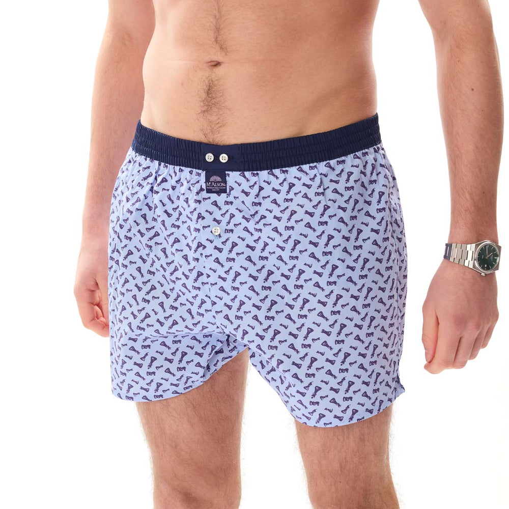 M5450 - Scacchi navy blu