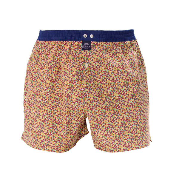 M5453 - Meadow Flowers yellow & red