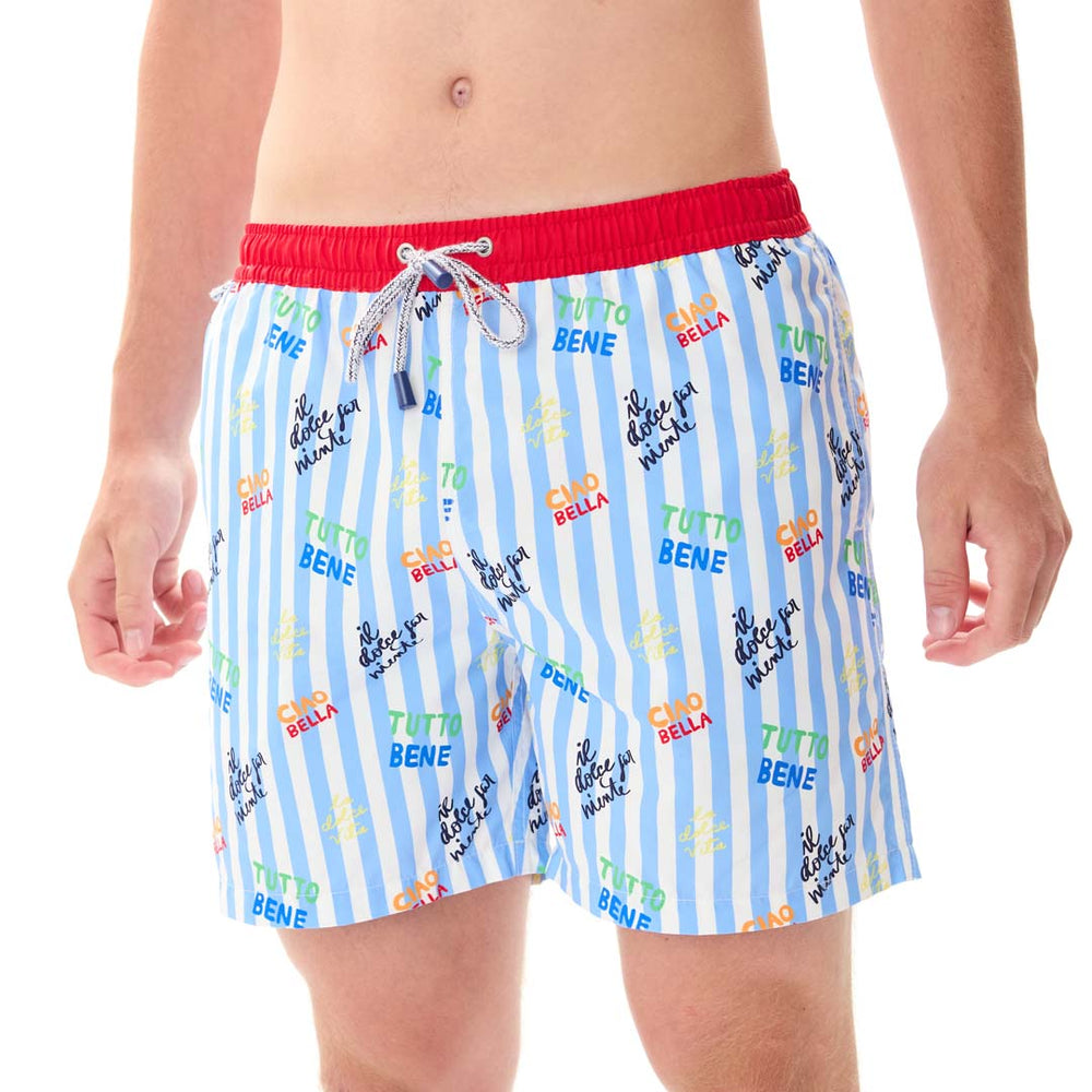 MS5303 - La Dolce Vita bleu & rouge