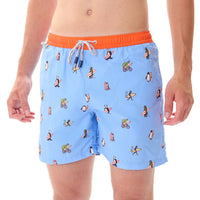 MS5313 - Surf Pals light blue & orange
