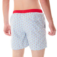 MS5315 - Formes bleu clair & rouge