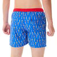 MS5318 - Parade Piscine bleu & rouge