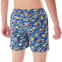 MS5321 - Van Tropical bleu marine