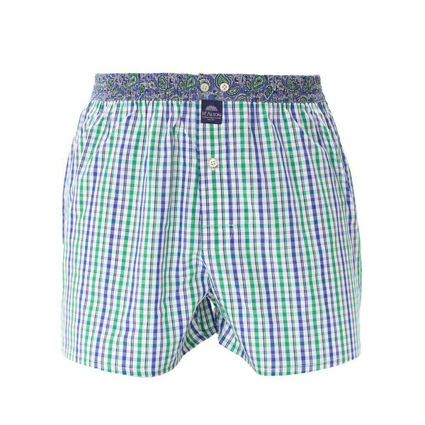 M5203 - Checkered green & blue