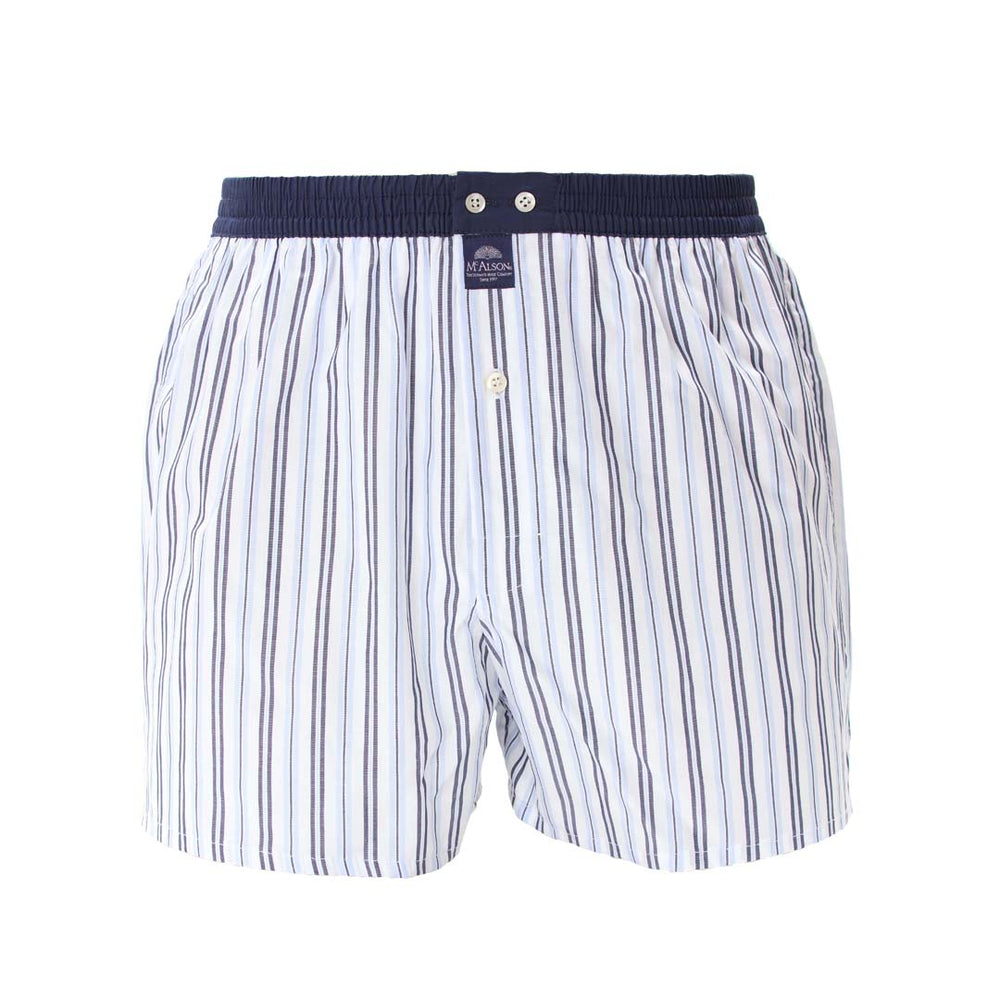 M5208 - Strisce blu-marino & azzurro