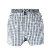 M5219 - a scacchiera azzurro & verde