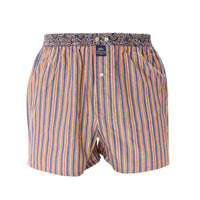 M5220 - Gestreift marine, gelb & bordeaux