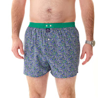 M5244 - Paisley blau & grün