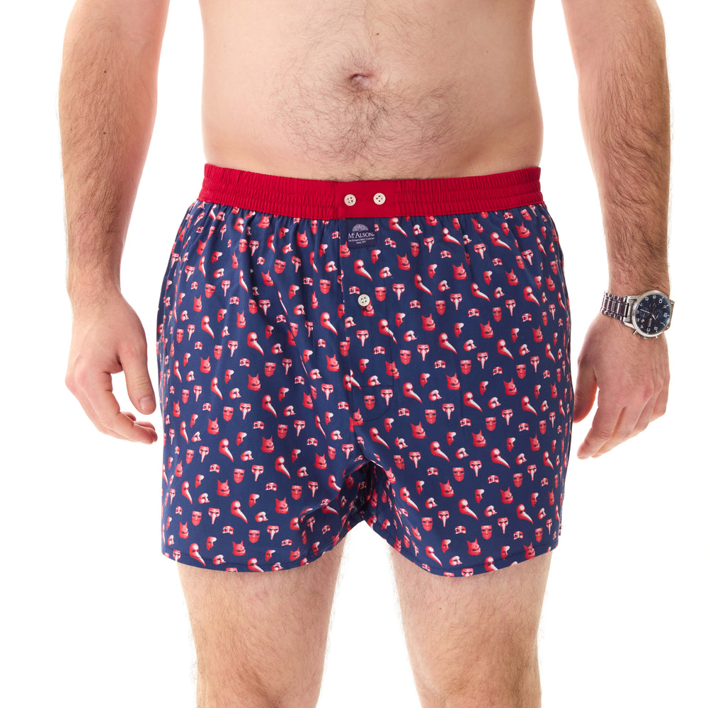 M5251 - Venetian Masks navy