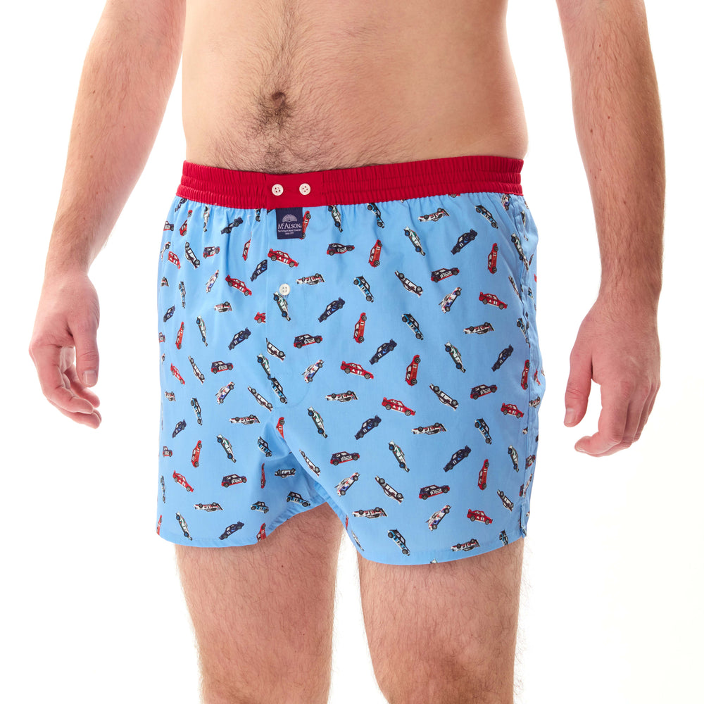 M5254 - Rennwagen hellblau