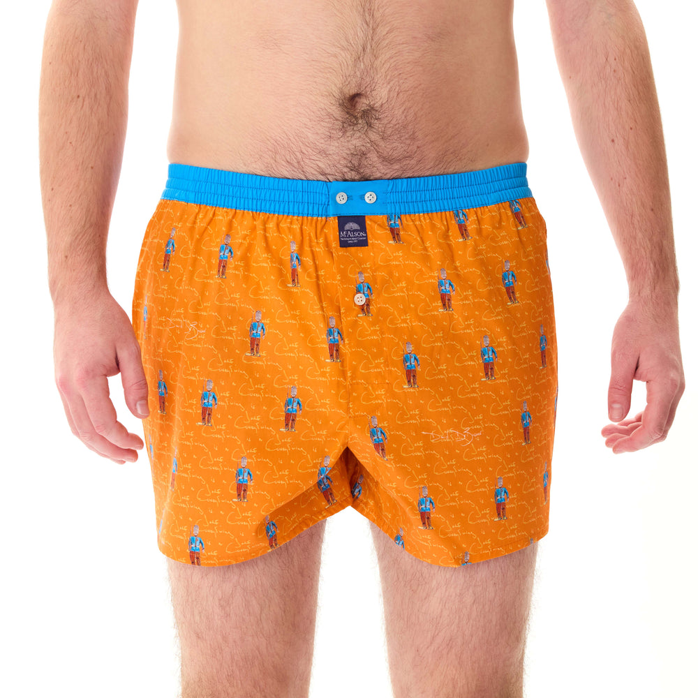 M5270 -  'Everything is a joke' orange - by David DeBusseré