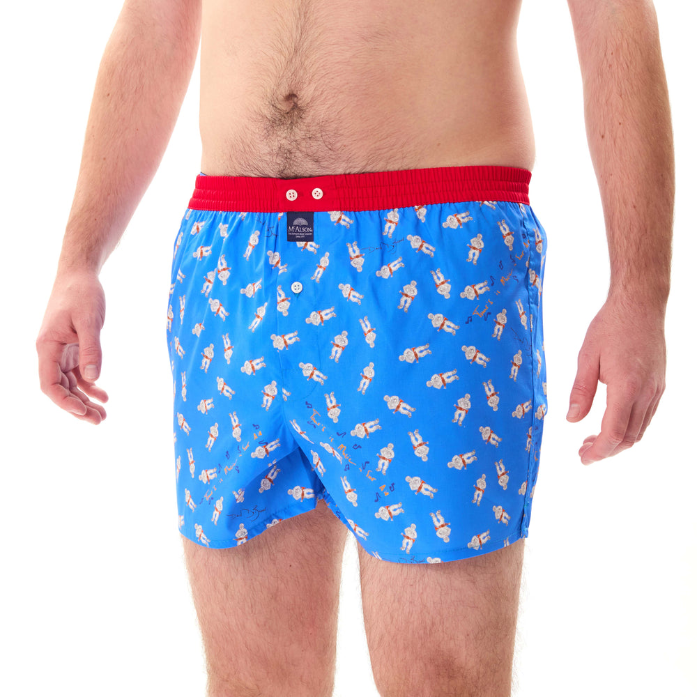 M5271 - "There is music in the air" bleu - by David DeBusseré