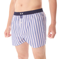 M5285 - Striped Orange and Navy