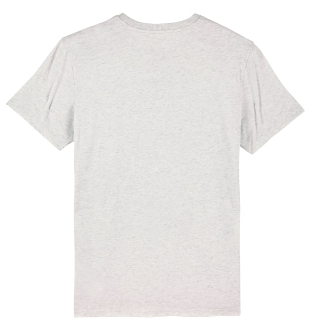T-shirt crème gris chiné