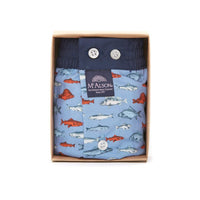 M3747 - Poissons bleu clair