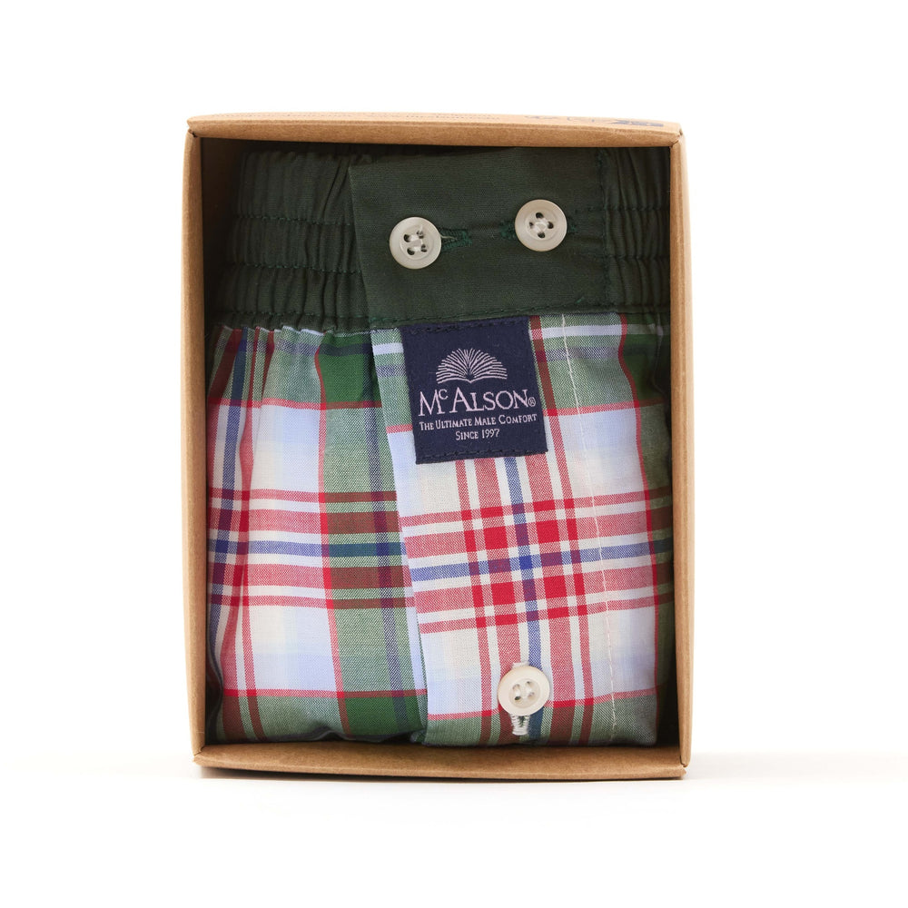 KM5230 - Tartan vert, rouge et bleu clair