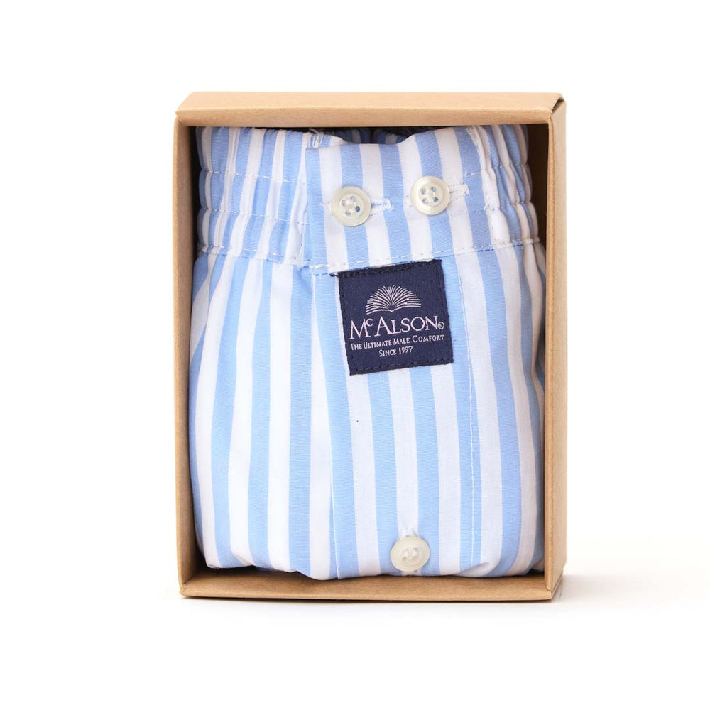 KM0252 - klassisch Gestreift hellblau