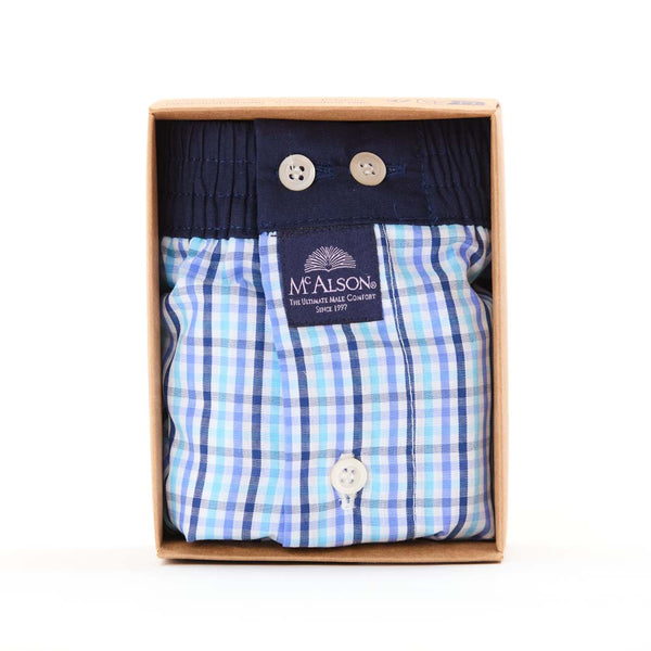 M5301 - Gingham Babyblau