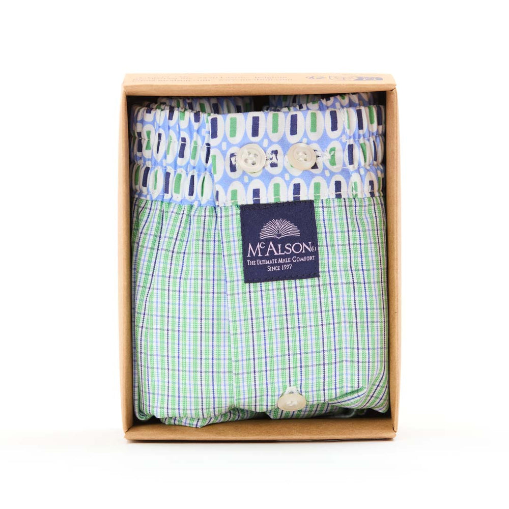 M5369 - Checkered green