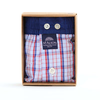 M5415 - Tartan blu & rosso