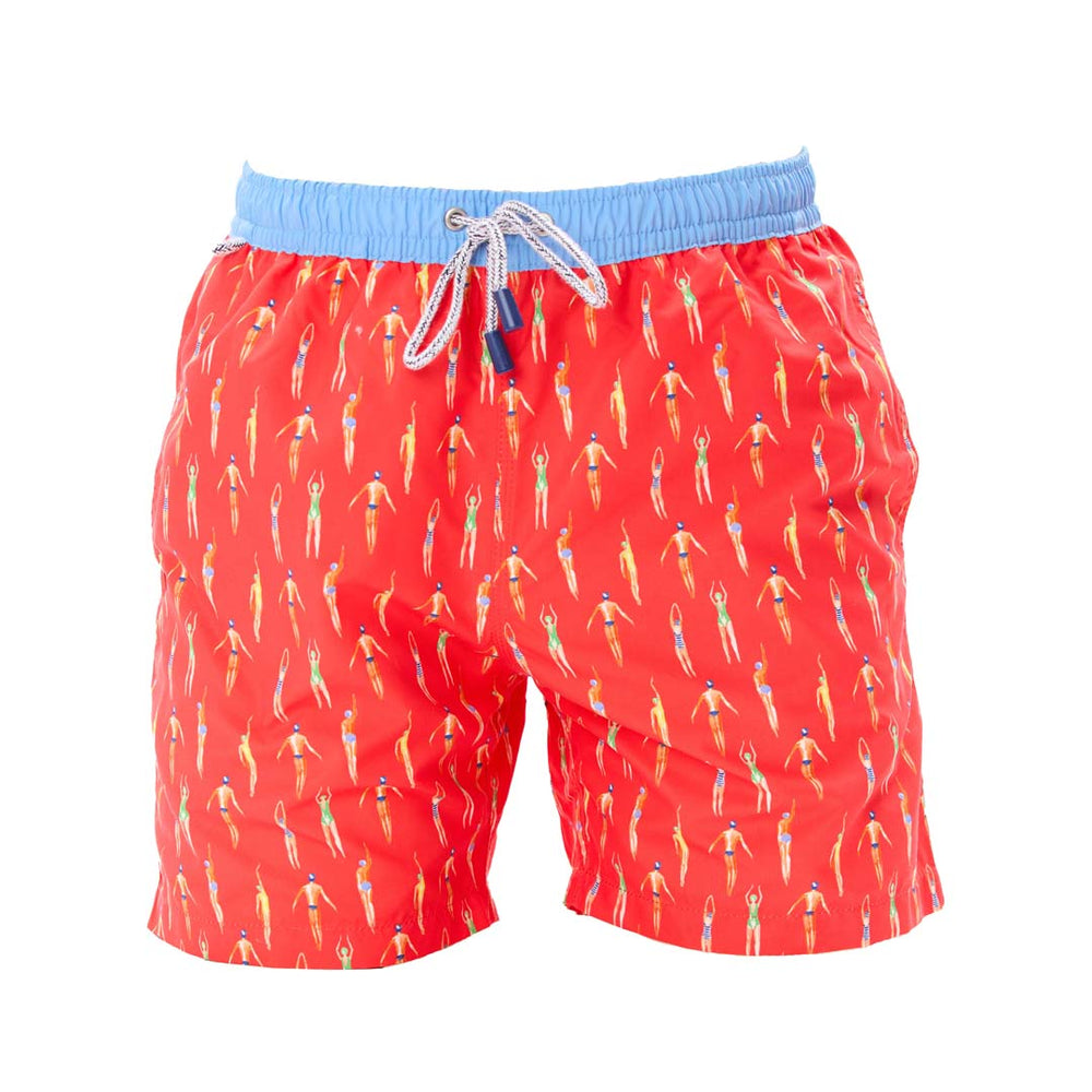 MS5317 - Pool Parade red & blue