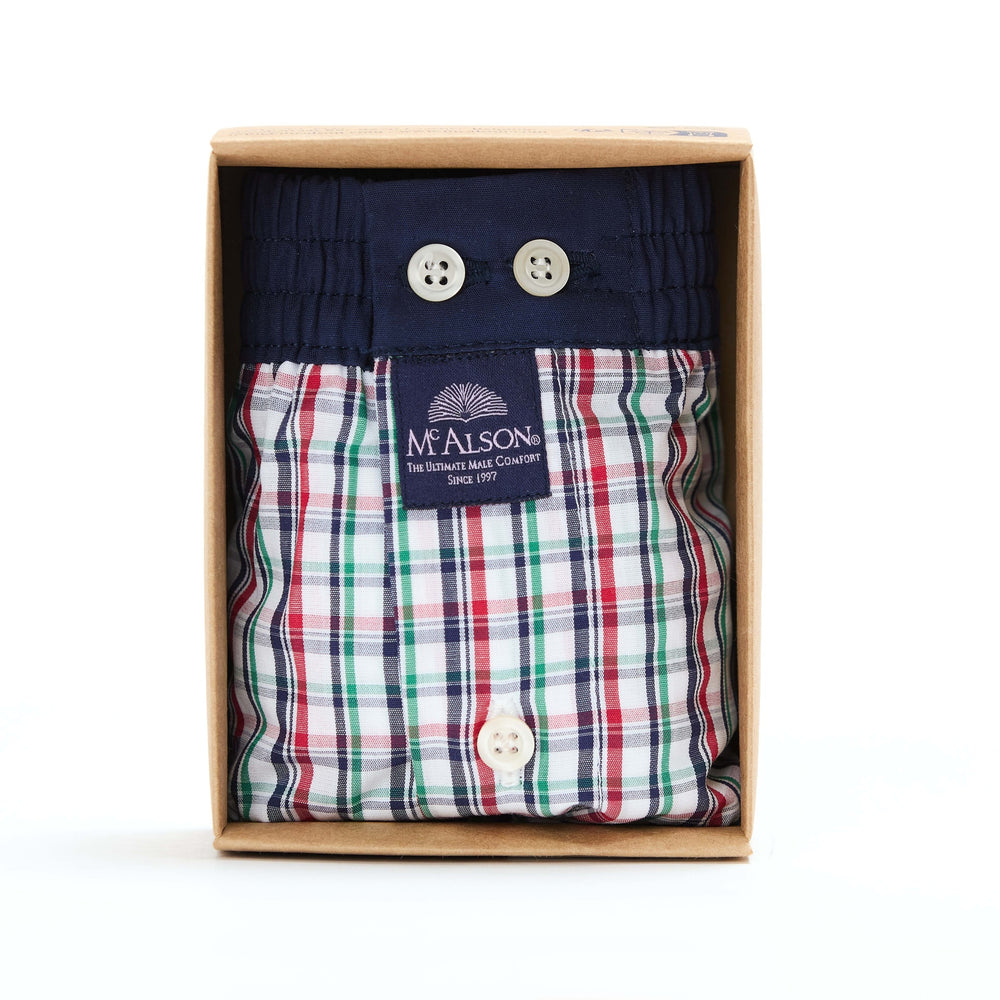 M5407 - Checkered navy & white