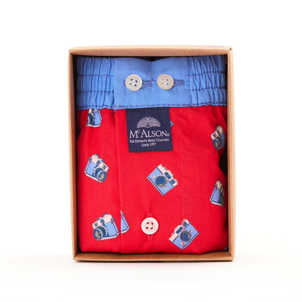 KM5342 - Oldtimer-Kamera rot