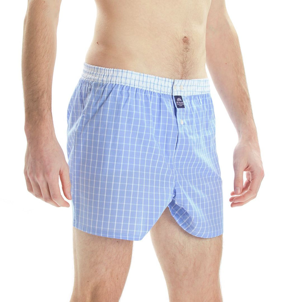 M0222 - Kariert babyblau