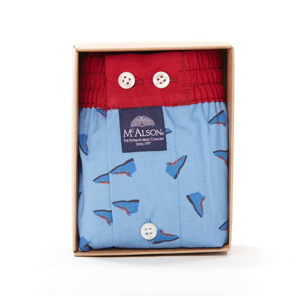 M4216 - Hiker shoe blue