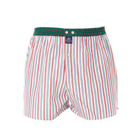 M4414 - Gestreift grün & rot