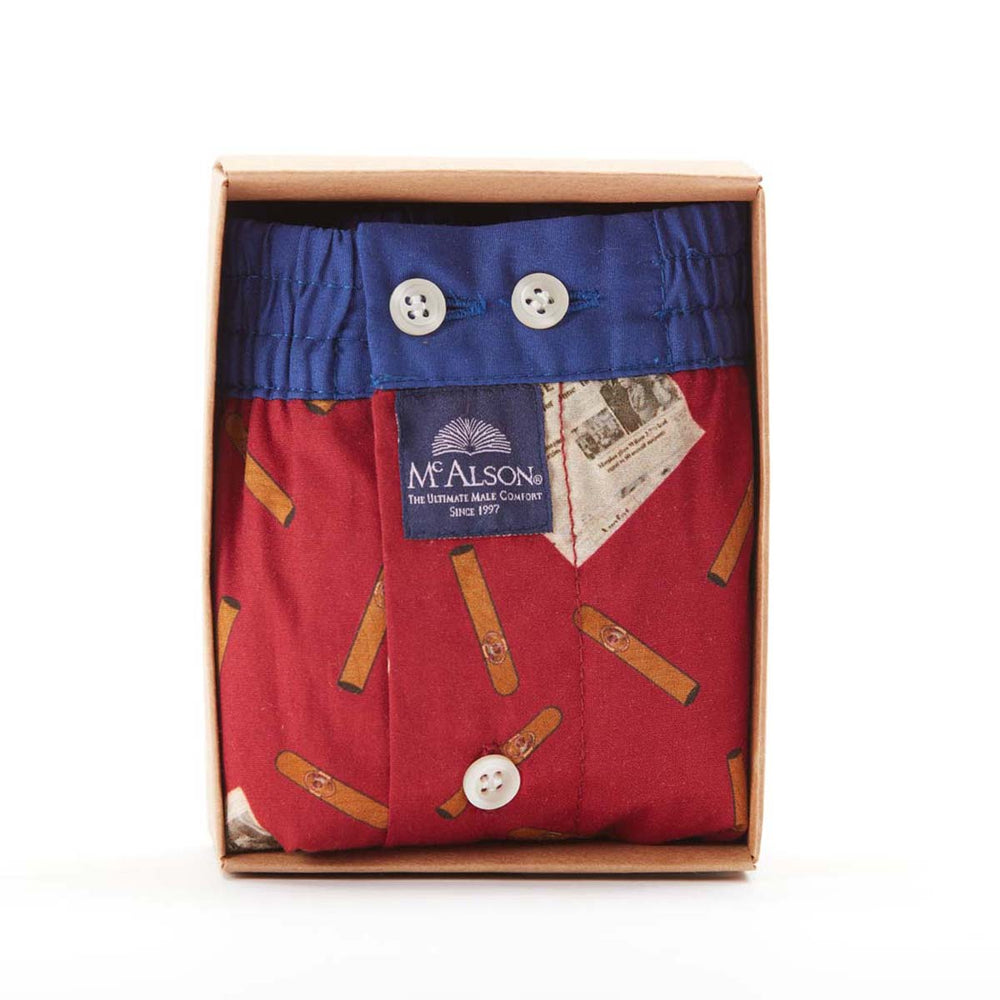 M4463 - Cigars burgundy