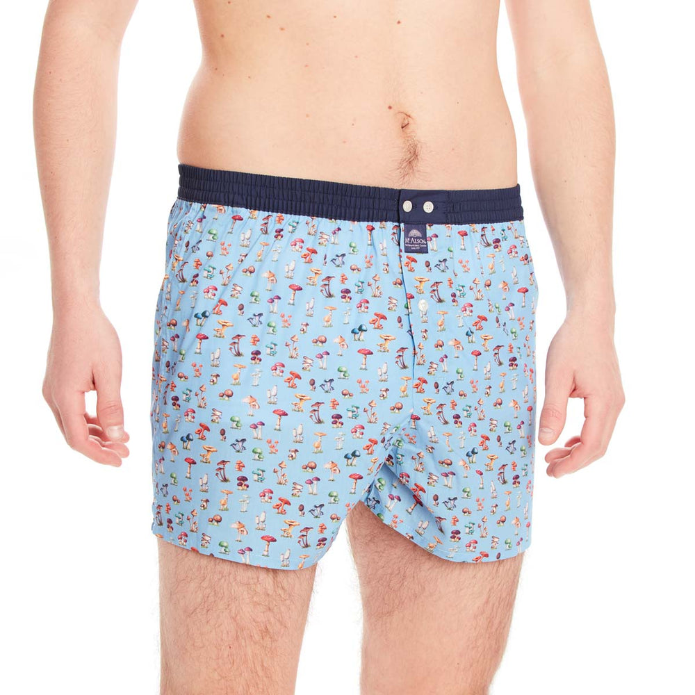 M4601 - Blue mushrooms