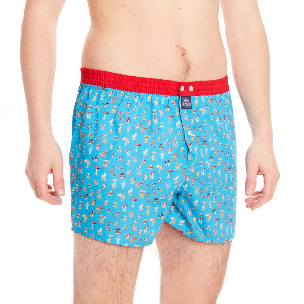 M4603 - Turqouise mushrooms