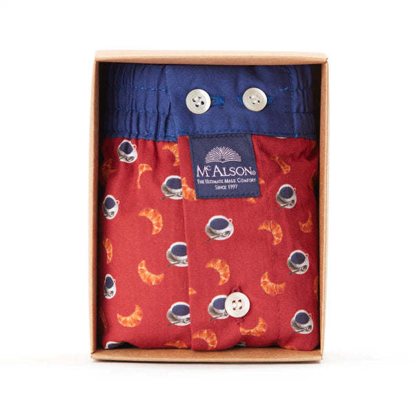 M4618 - Burgundy breakfast