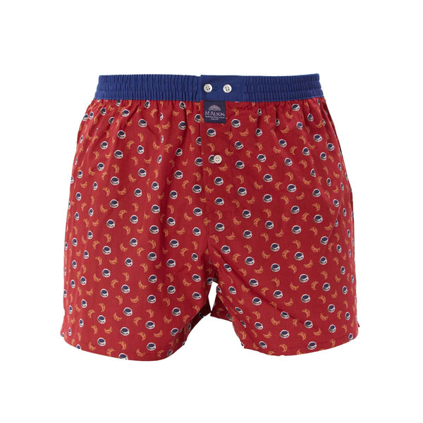 M4618 - Burgundy breakfast