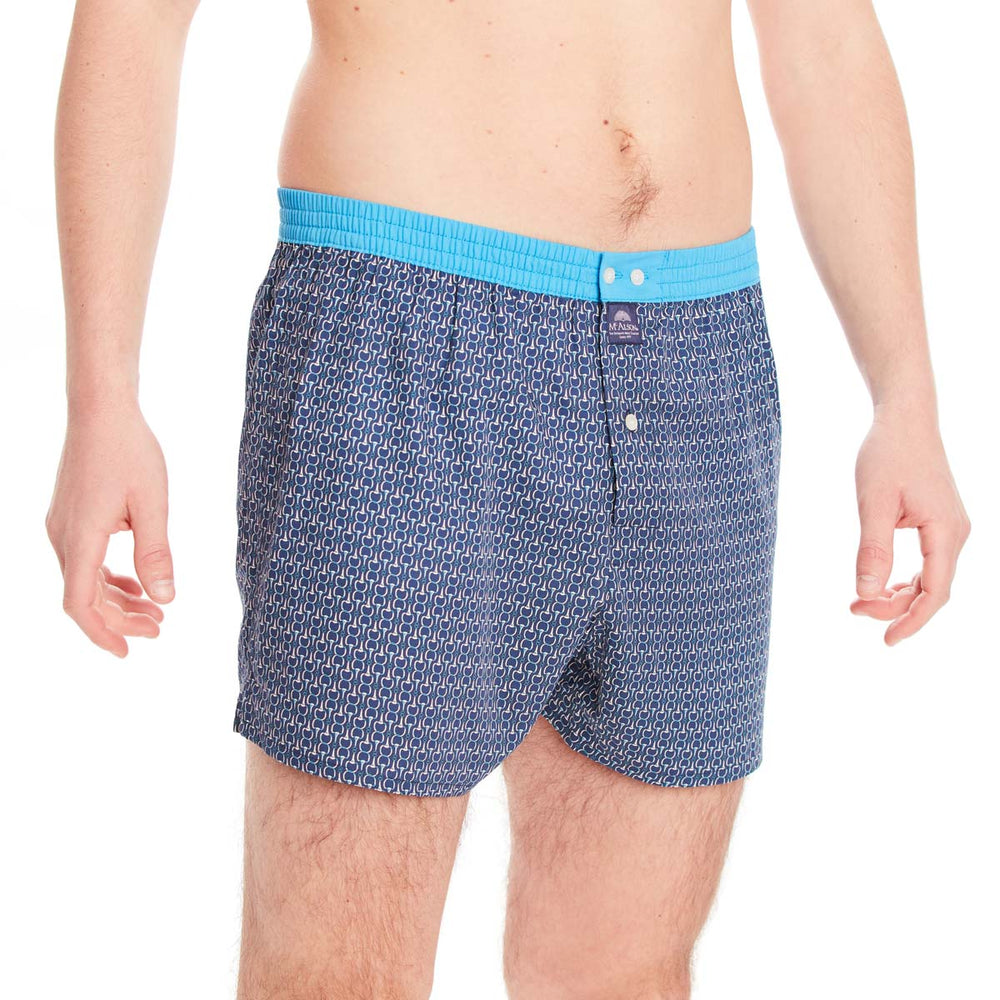 M4629 - Rênes bleu marine