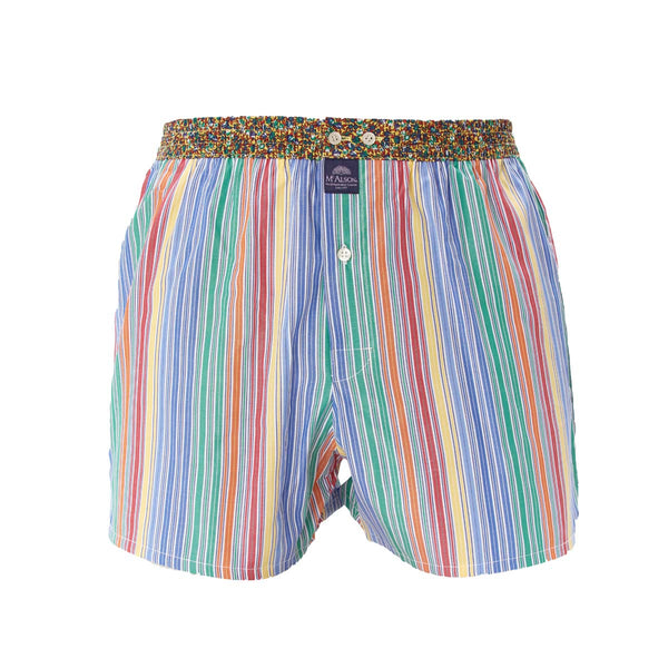 M4641 - Gestreift blau & gelb