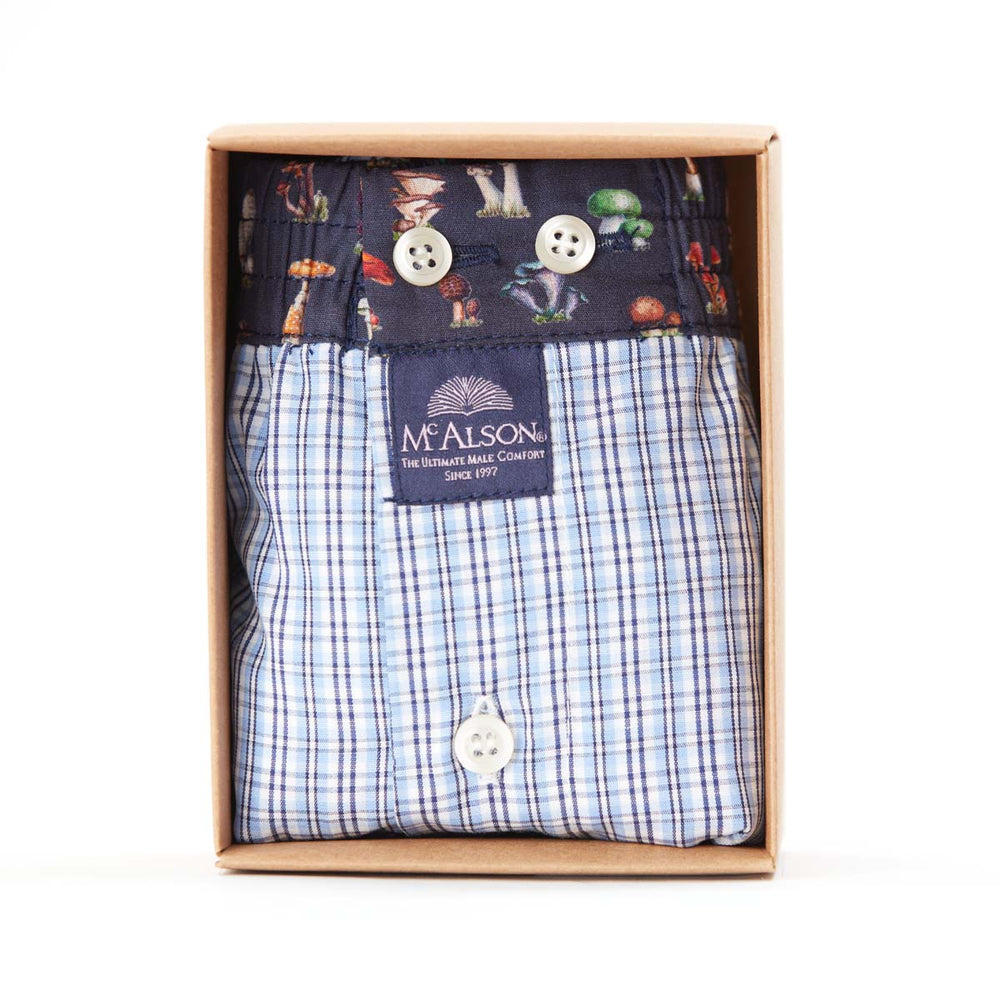 M4643 - Carreaux bleu & blanc